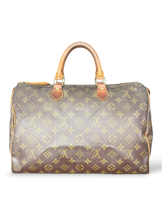Louis Vuitton Speedy 35 Handtasche Monogram Braun
