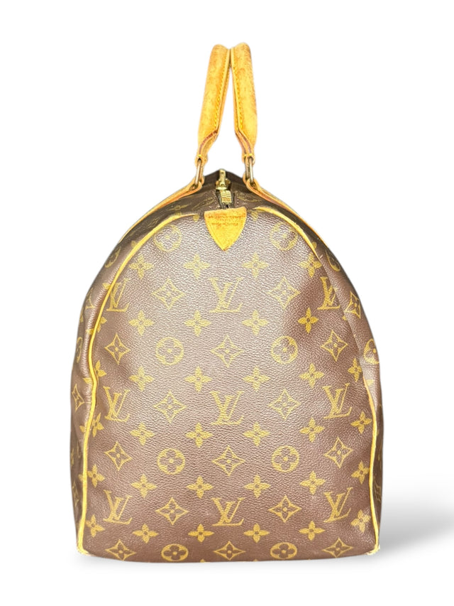 Louis Vuitton Keepall 50 Reisetasche Weekender Tasche Monogram Braun