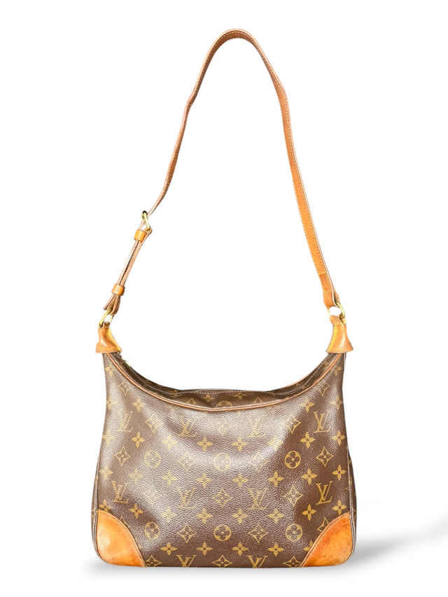 Louis Vuitton Boulogne 30 Handtasche Crossbody Monogram Braun