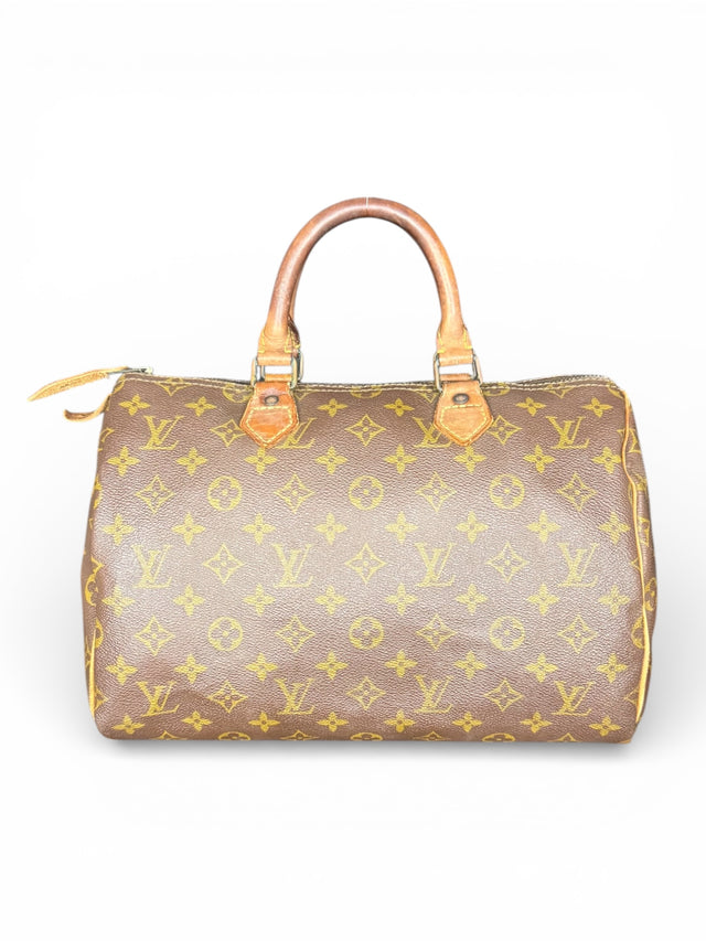 Louis Vuitton Speedy 30 Handtasche Monogram Braun