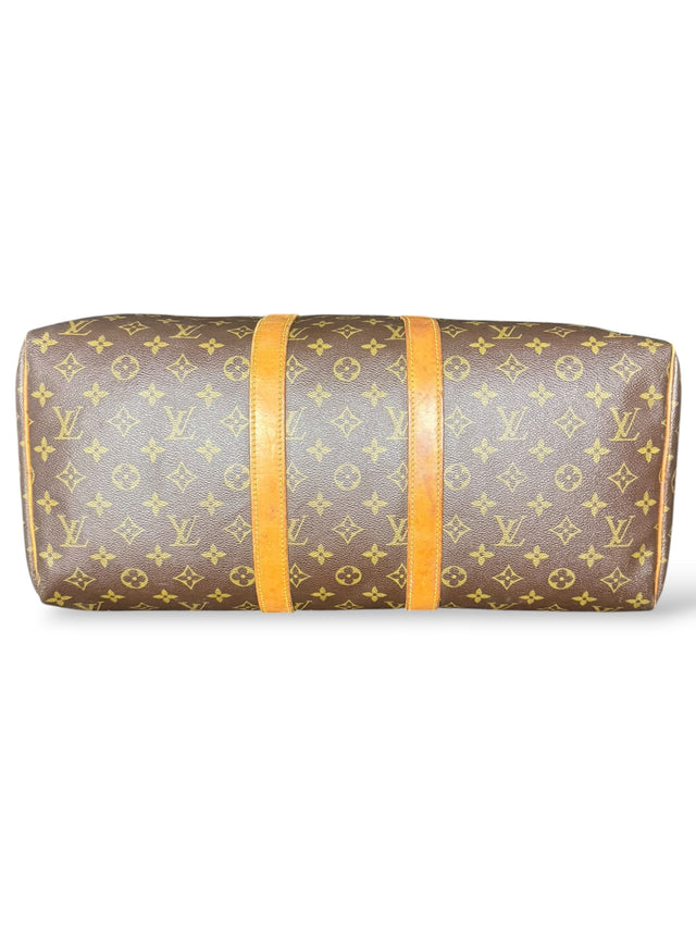 Louis Vuitton Keepall 45 Reisetasche Weekender Tasche Monogram Braun