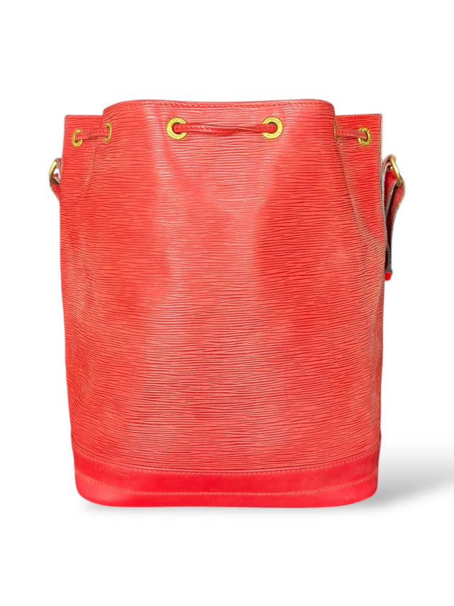 Louis Vuitton Sac Noe Grande Handtasche Epi Leder Rot