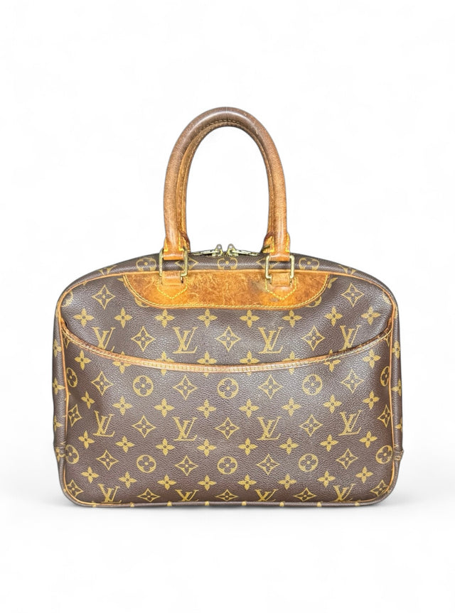 Louis Vuitton Deauville Handtasche Monogram Braun