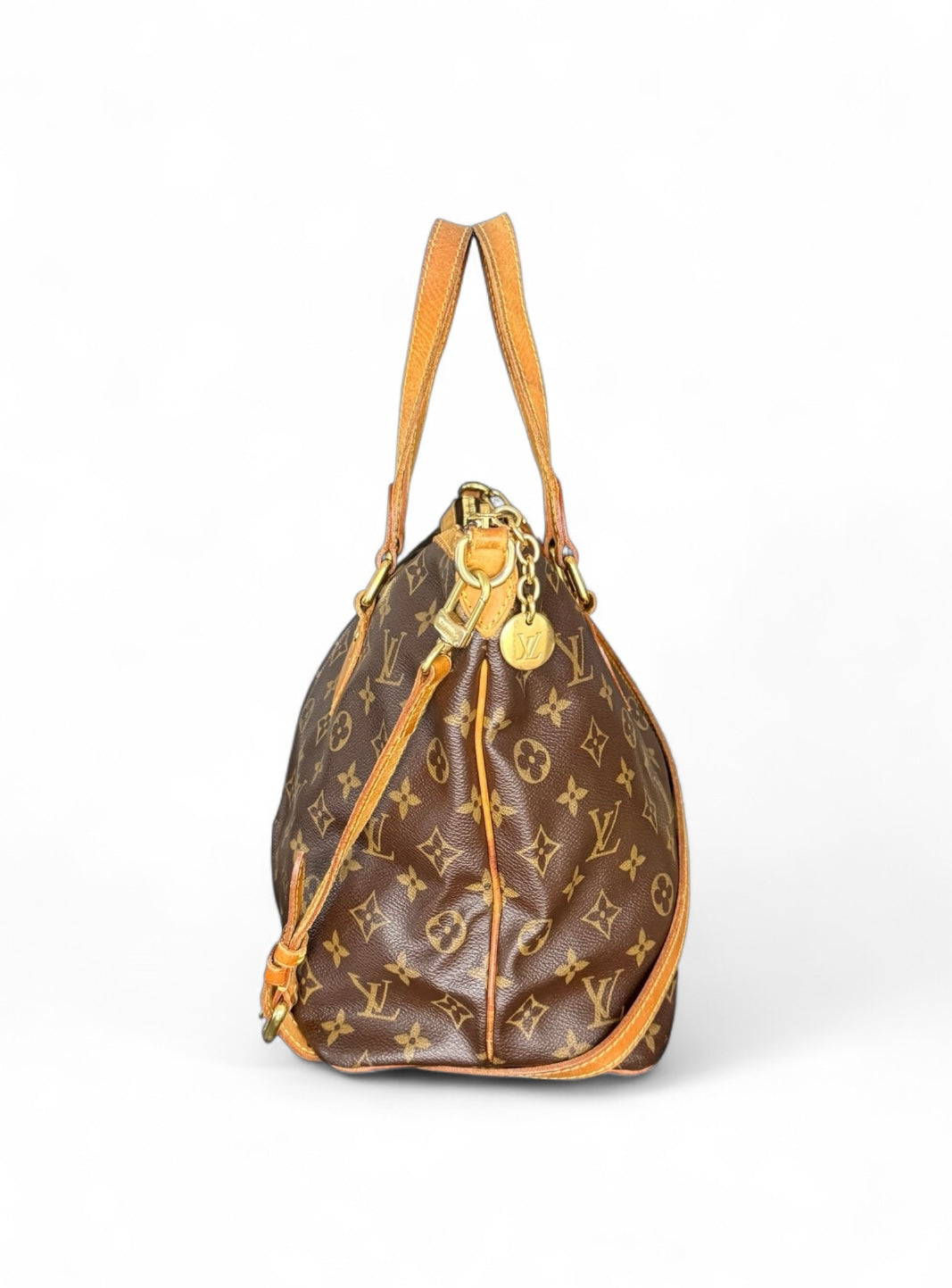 Louis Vuitton Palermo PM Handtasche Schultertasche Monogram Braun