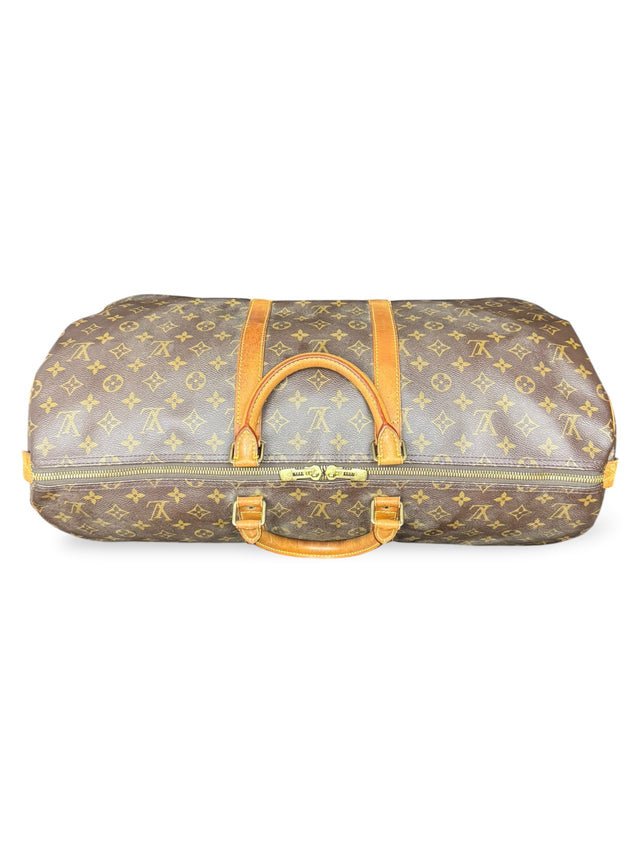 Louis Vuitton Keepall 55 Reisetasche Weekender Tasche Monogram Braun