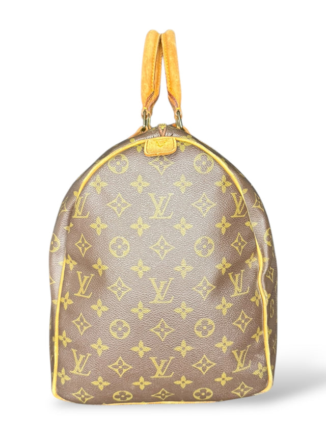 Louis Vuitton Keepall 50 Reisetasche Weekender Tasche Monogram Braun