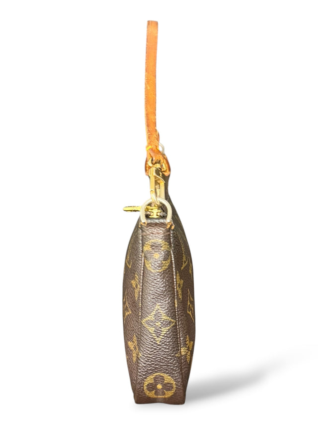 Louis Vuitton Pochette Accessoires Handtasche Monogram Braun