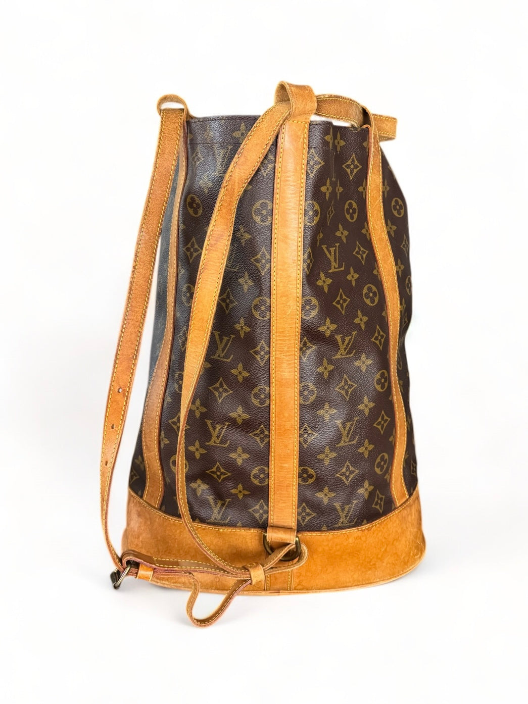 Louis Vuitton Randonnee GM Rucksack Tasche Monogram Braun