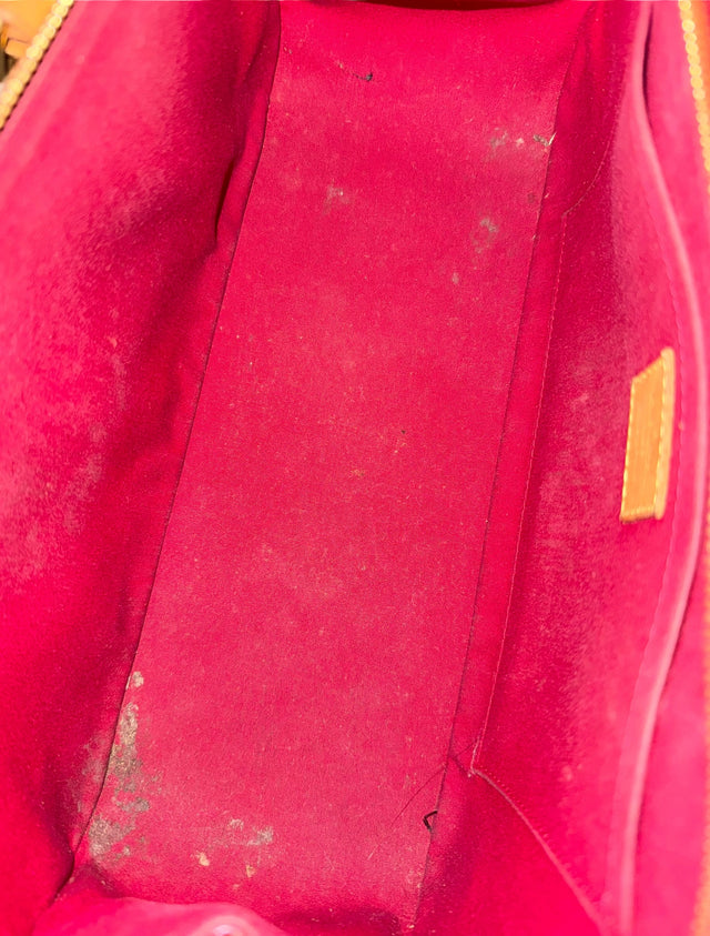 Louis Rosewood Avenue Handtasche Monogram Vernis Rot