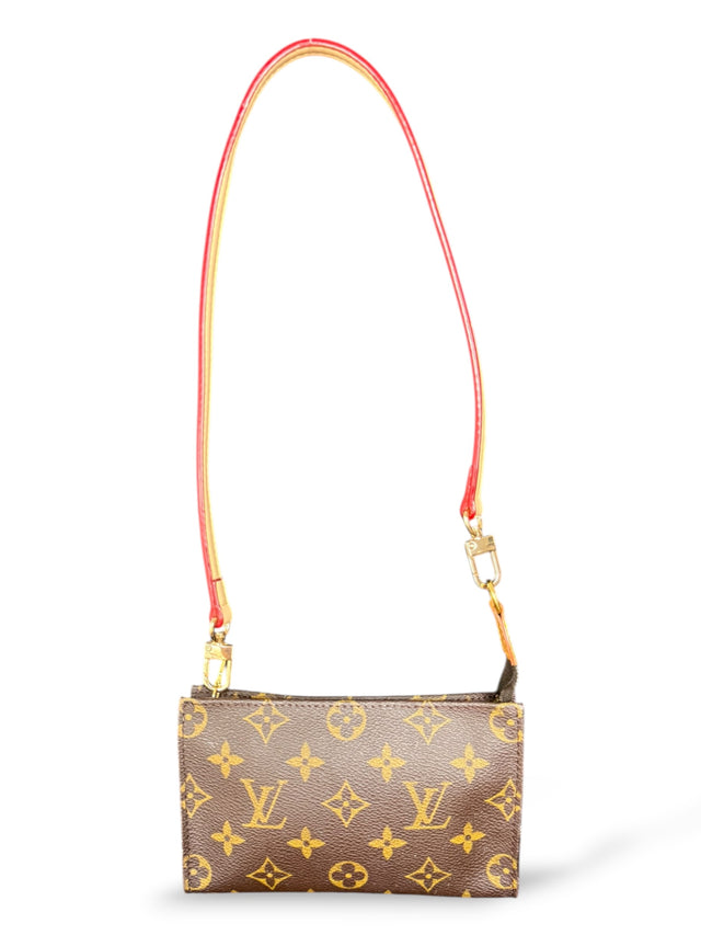 Louis Vuitton Baguette Pochette Accessoires Handtasche Monogram Braun