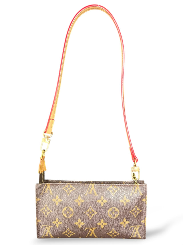 Louis Vuitton Baguette Pochette Accessoires Handtasche Monogram Braun