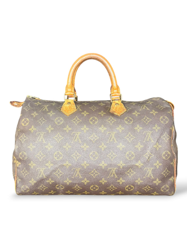 Louis Vuitton Speedy 35 Handtasche Monogram Braun