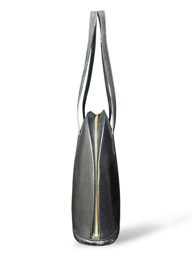 Louis Vuitton Lussac Handtasche Shopper Epi Leder Schwarz