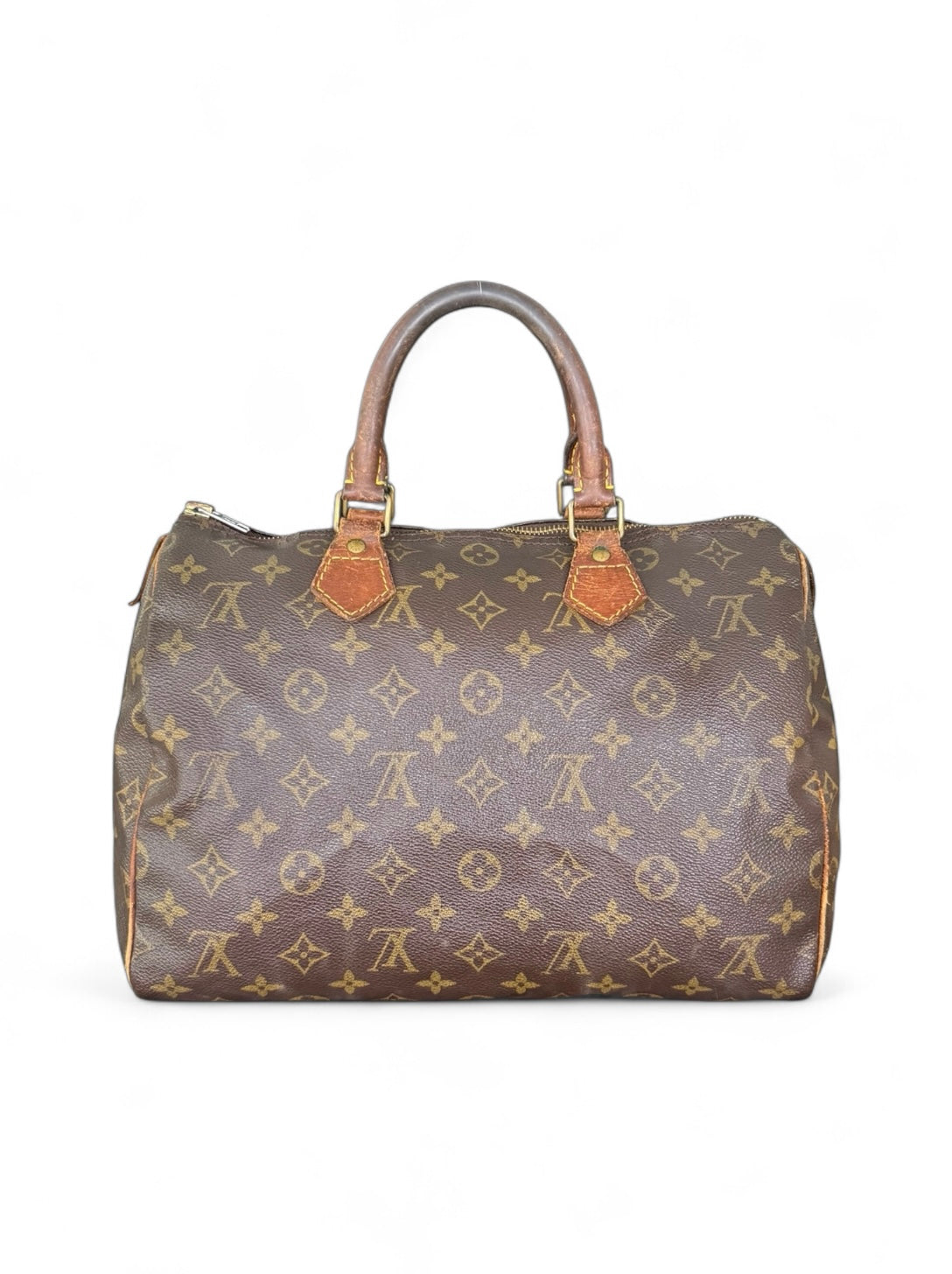 Louis Vuitton Speedy 30 Handtasche Monogram Braun