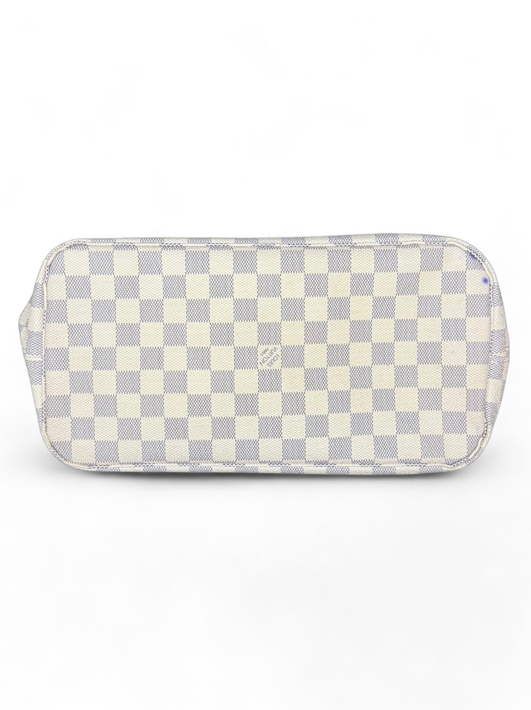 Louis Vuitton Neverfull MM Handtasche Shopper Damier Azur