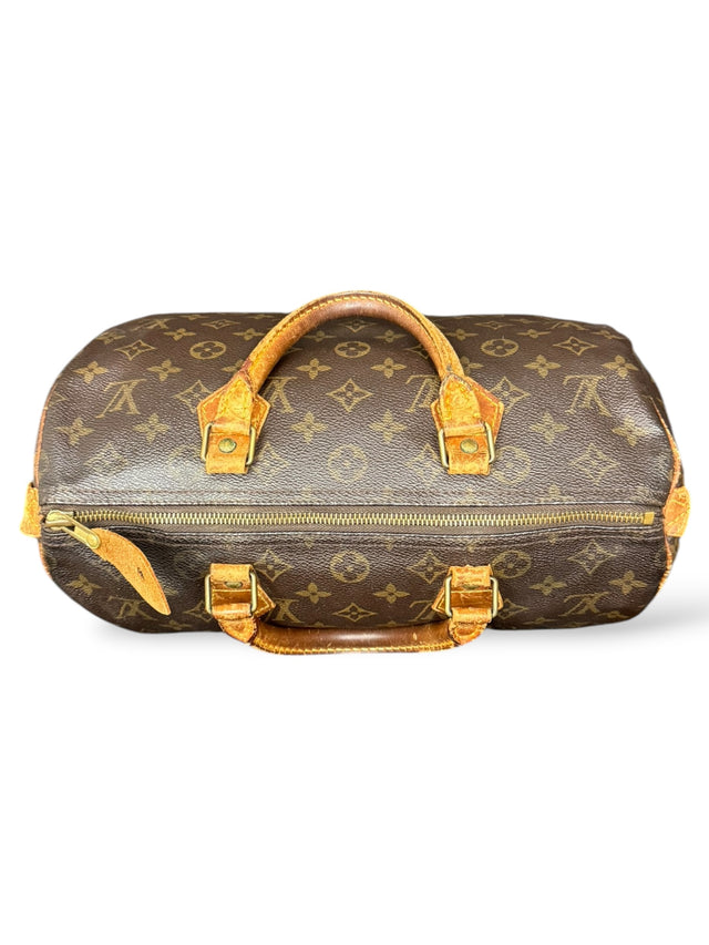 Louis Vuitton Speedy 30 Handtasche Monogram Braun