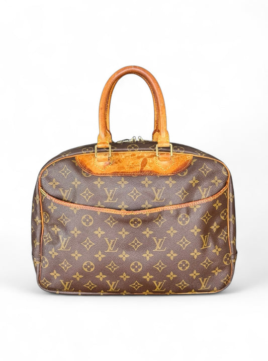 Louis Vuitton Deauville Handtasche Monogram Braun