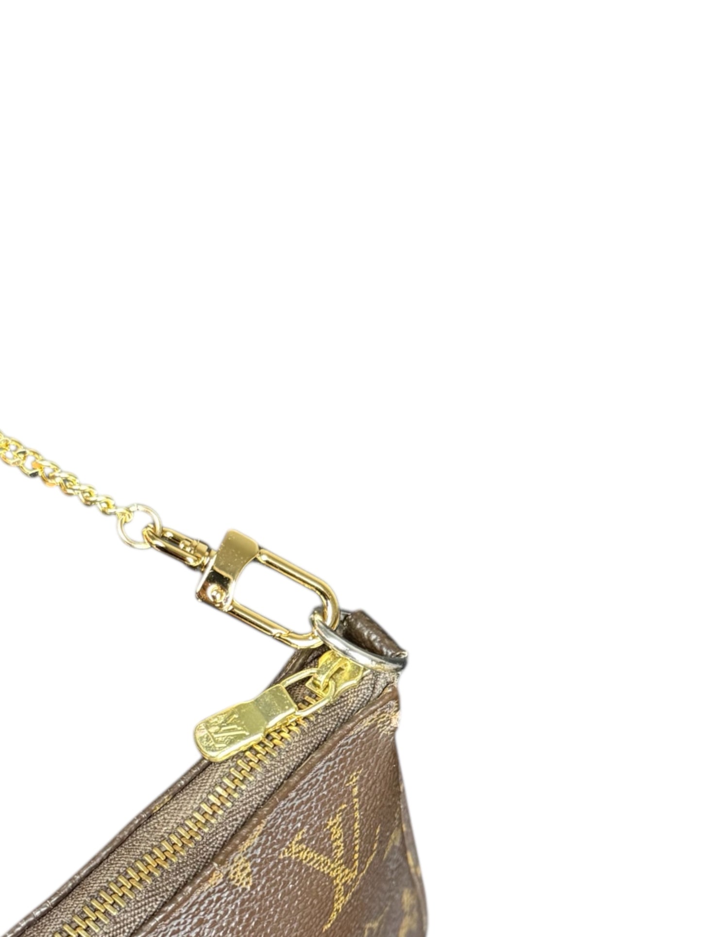 Louis Vuitton Pochette Accessoires Handtasche Monogram Braun