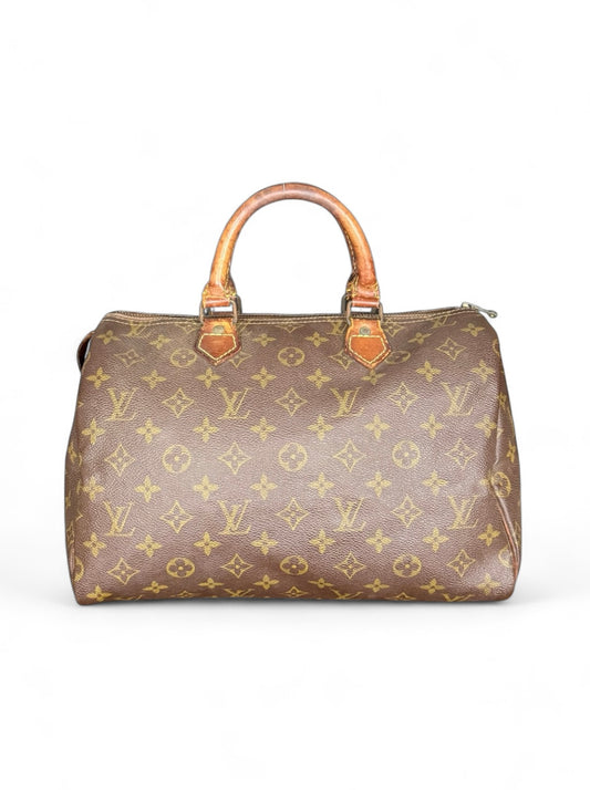 Louis Vuitton Speedy 30 Handtasche Monogram Braun