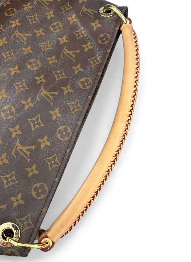 Louis Vuitton Artsy MM Handtasche Shopper Monogram Braun