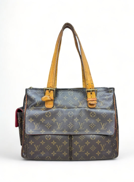 Louis Vuitton Multiple Cite Cargo Handtasche Monogram Braun