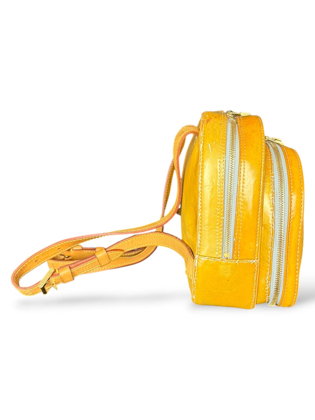 Louis Vuitton Marley Murray Rucksack Tasche Vernis Monogram Gelb