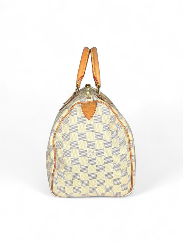 Louis Vuitton Speedy 30 Handtasche Damier Azur
