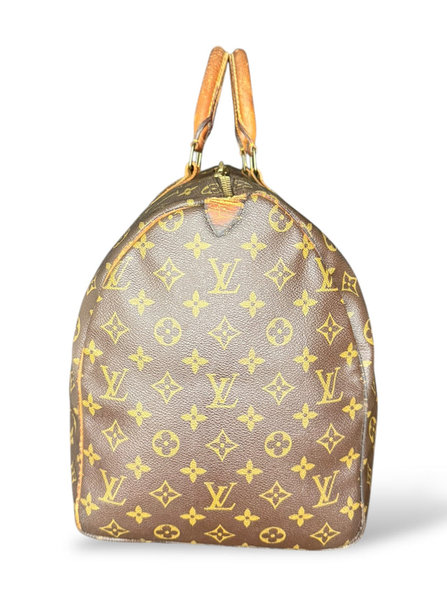 Louis Vuitton Keepall 50 Reisetasche Weekender Tasche Monogram Braun