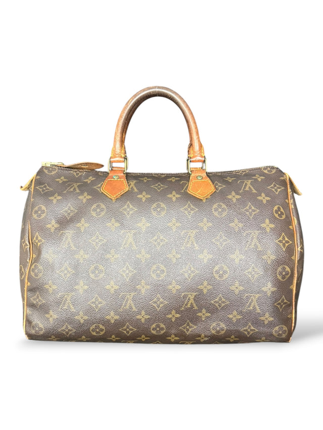 Louis Vuitton Speedy 35 Handtasche Monogram Braun