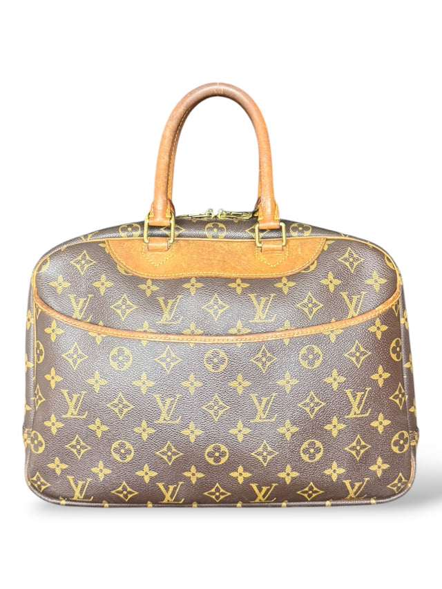 Louis Vuitton Deauville Handtasche Monogram Braun