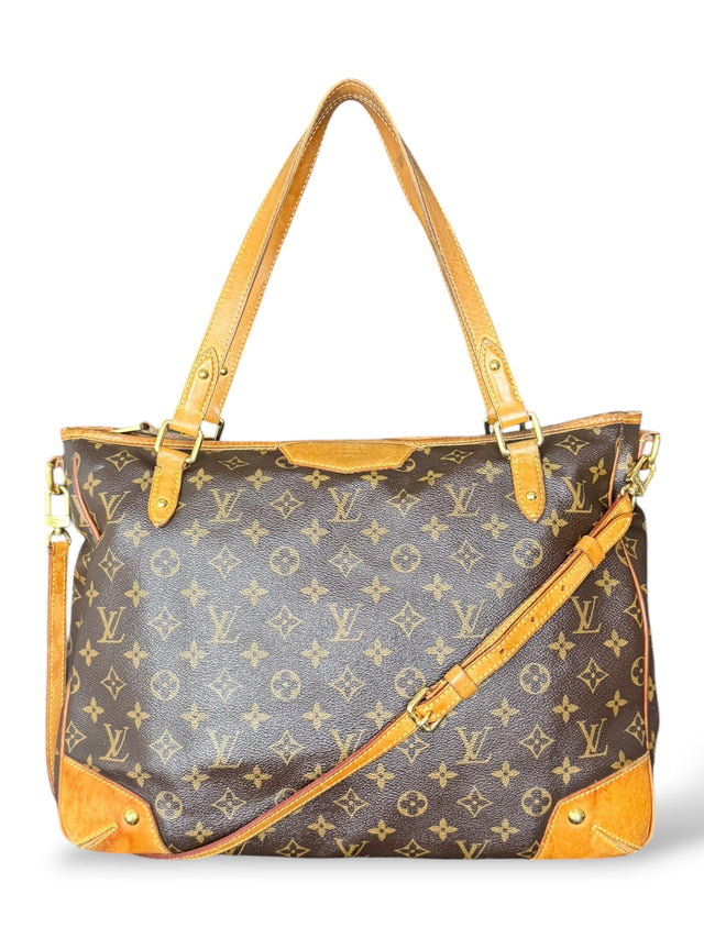 Louis Vuitton Estrela MM Handtasche Crossbody Monogram Braun