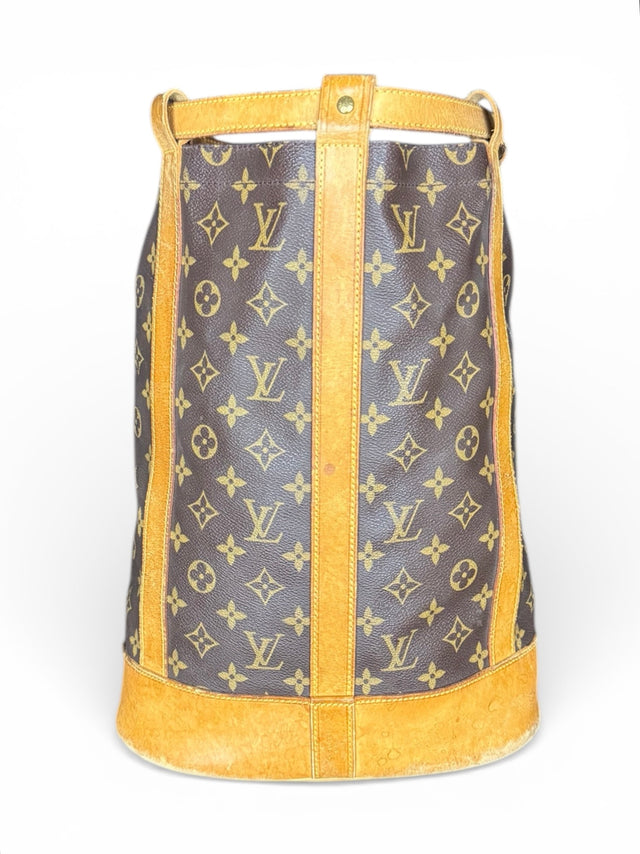 Louis Vuitton Randonnee PM Rucksack Tasche Monogram Braun