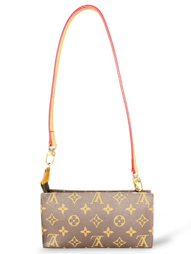 Louis Vuitton Baguette Pochette Accessoires Handtasche Monogram Braun