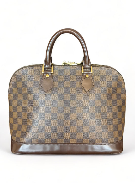 Louis Vuitton Alma Handtasche Damier Ebene