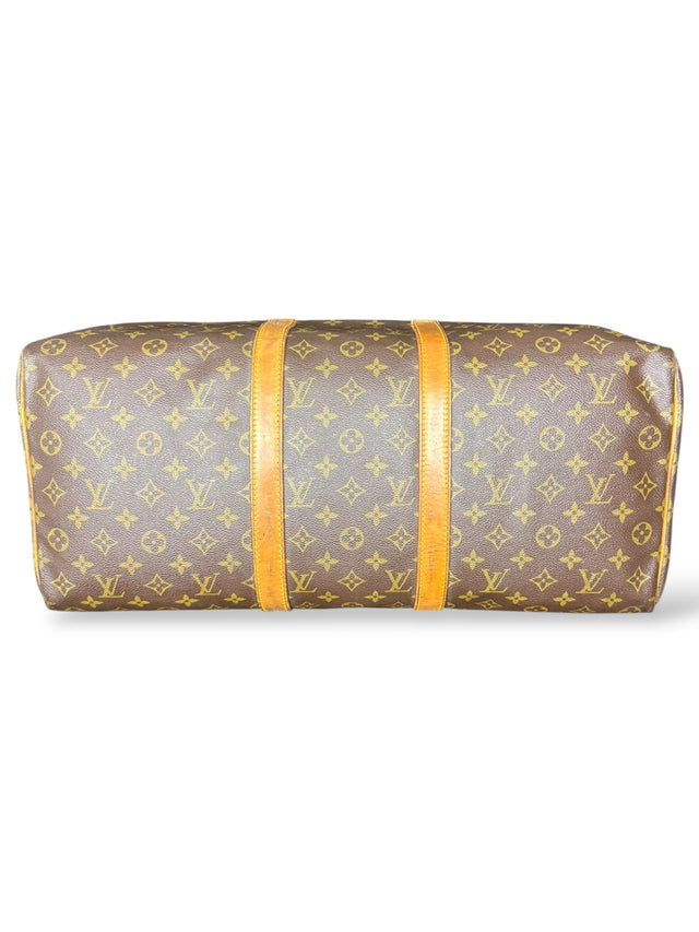 Louis Vuitton Keepall 50 Reisetasche Weekender Tasche Monogram Braun