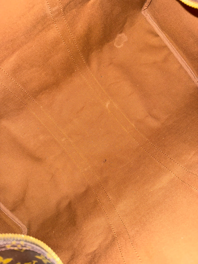 Louis Vuitton Keepall 50 Reisetasche Weekender Tasche Monogram Braun