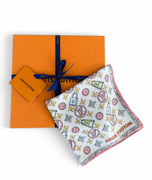 Louis Vuitton Seidentuch Schal Bandana