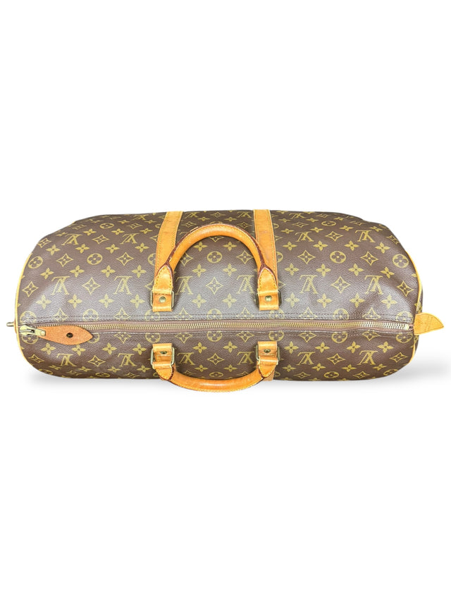 Louis Vuitton Keepall 50 Reisetasche Weekender Tasche Monogram Braun