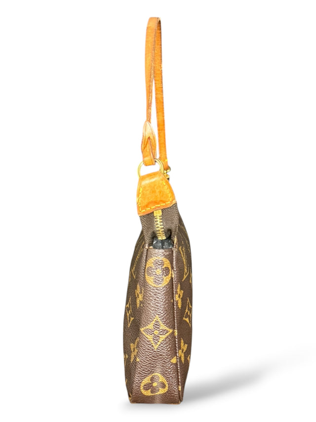 Louis Vuitton Pochette Accessoires Handtasche Monogram Braun