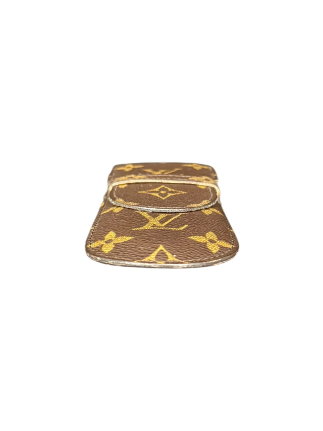 Louis Vuitton Brillenetui Brillencase Stiftetui Monogram Braun