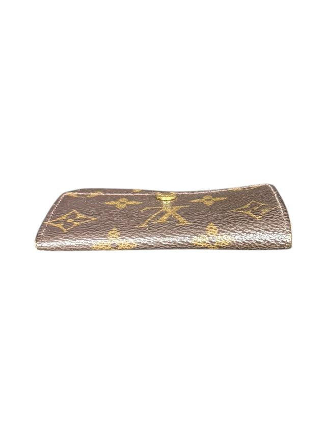 Louis Vuitton Schlüsseletui Monogram Braun 6 Schlüssel Keyholder