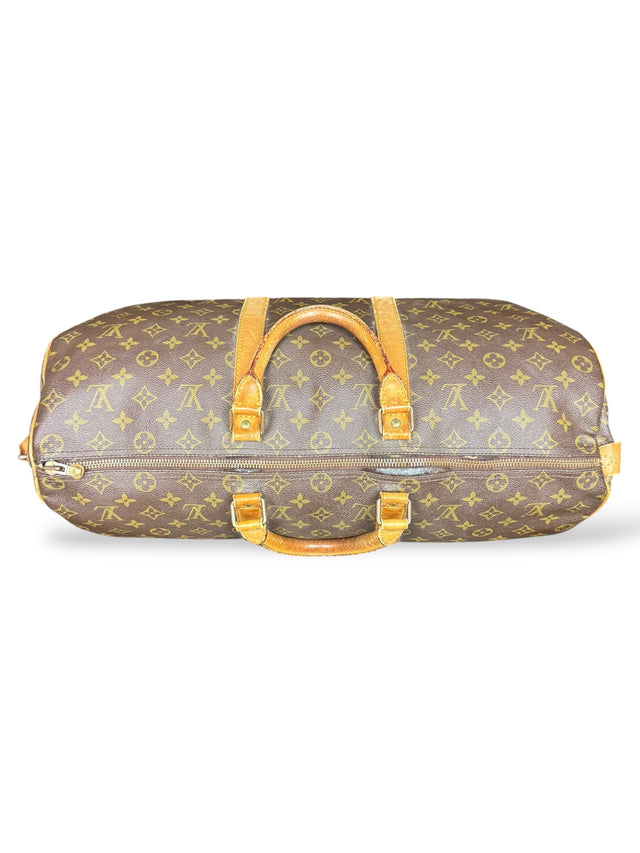 Louis Vuitton Keepall 50 Reisetasche Weekender Tasche Monogram Braun
