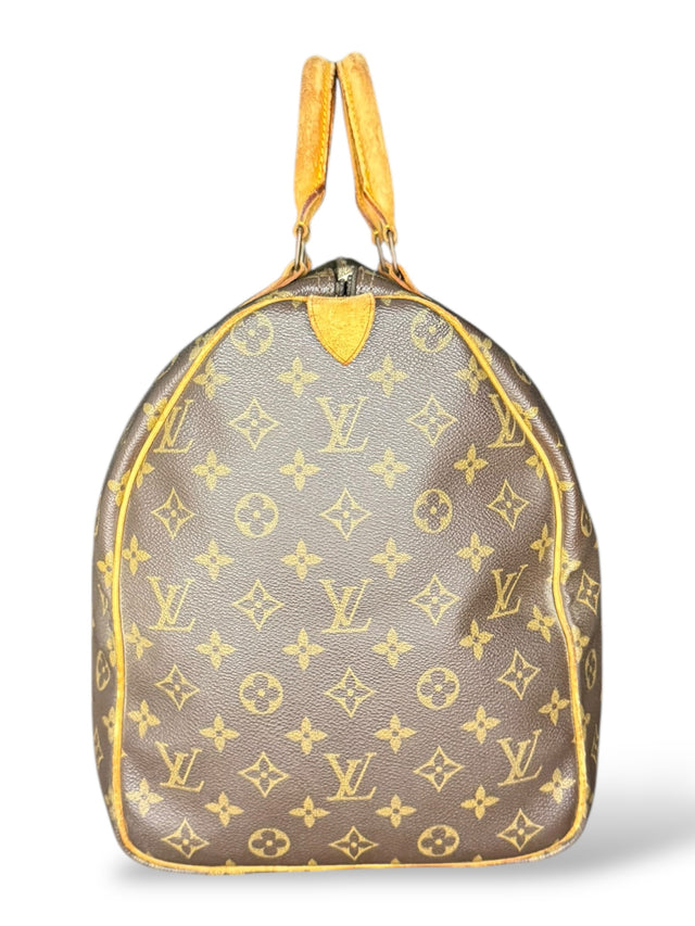 Louis Vuitton Keepall 50 Reisetasche Weekender Tasche Monogram Braun