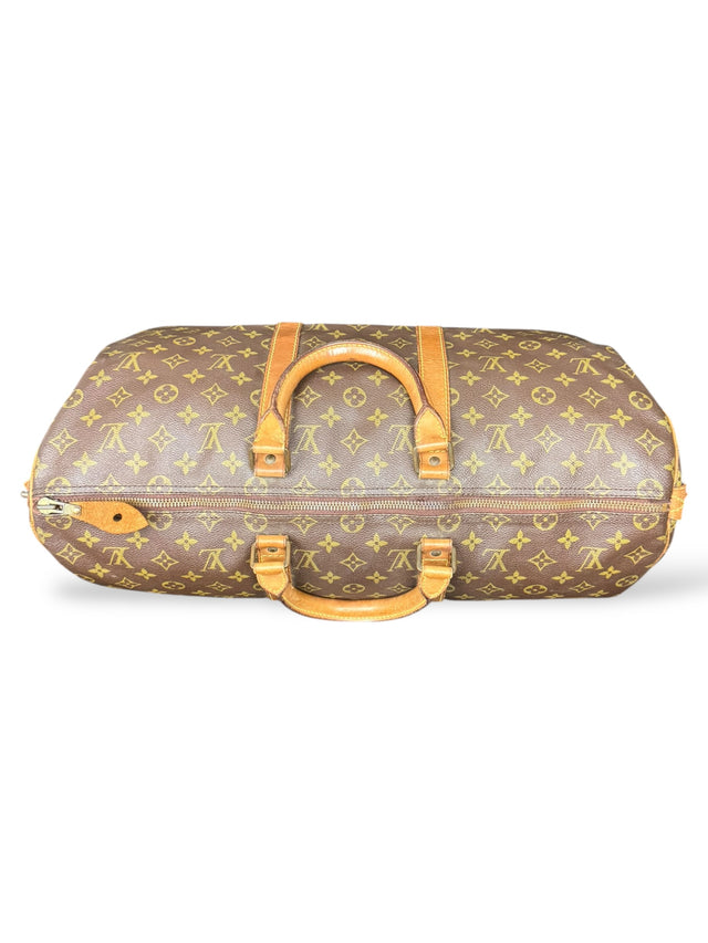 Louis Vuitton Keepall 50 Reisetasche Weekender Tasche Monogram Braun