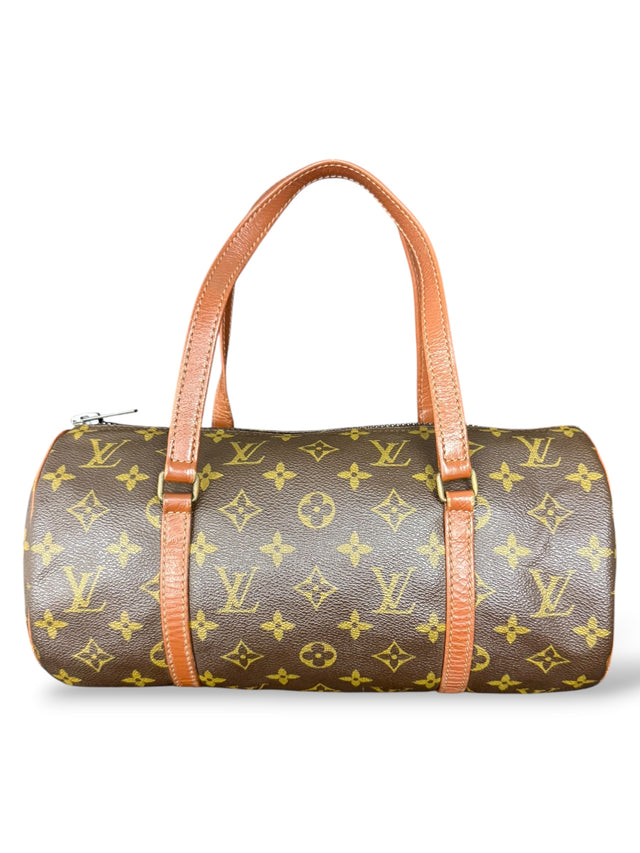 Louis Vuitton Papillon 30 Handtasche Monogram Braun