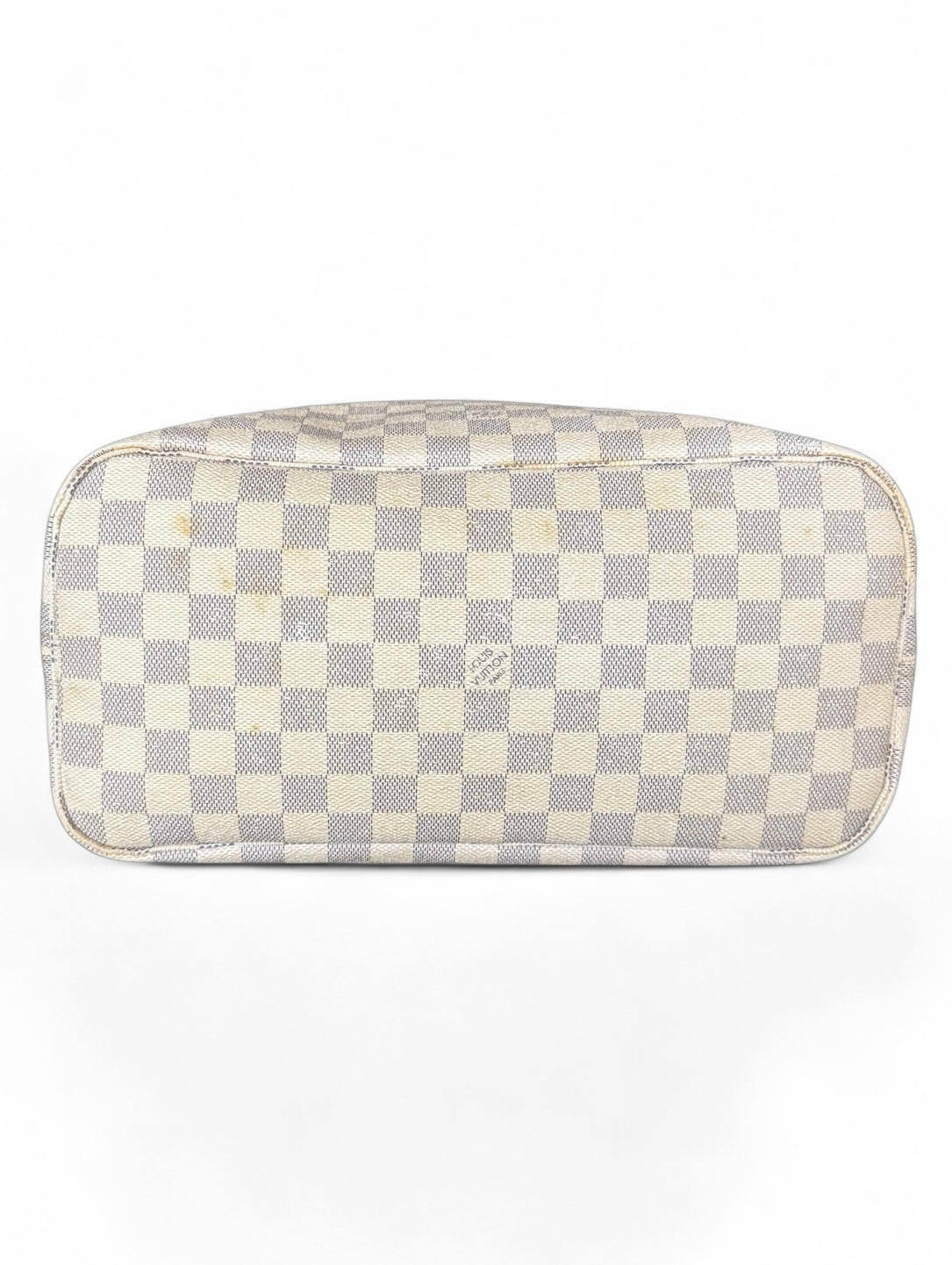 Louis Vuitton Neverfull MM Handtasche Shopper Damier Azur