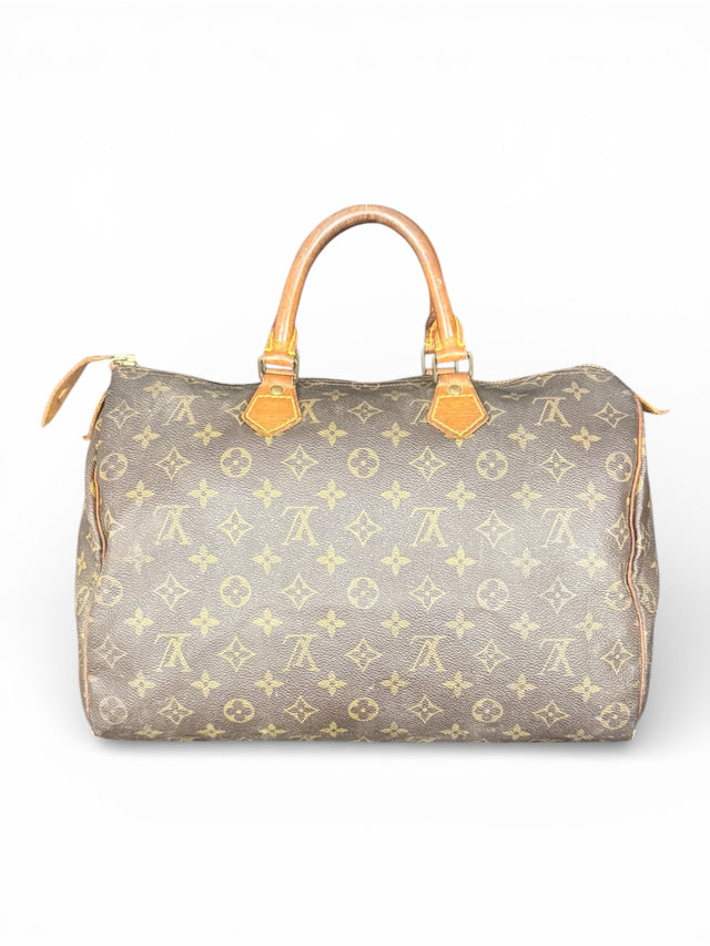 Louis Vuitton Speedy 35 Handtasche Monogram Braun