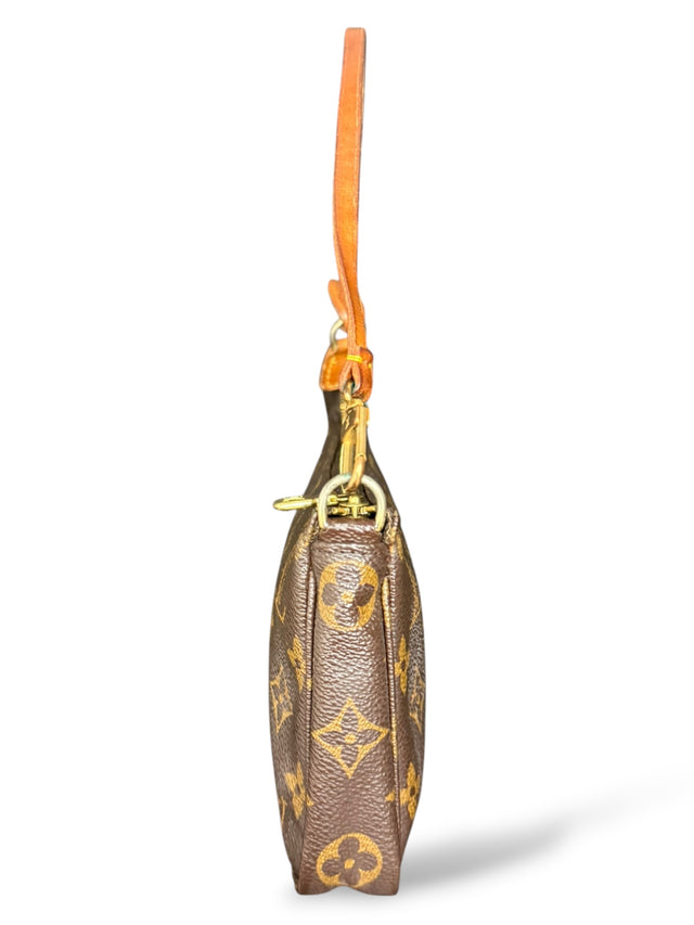 Louis Vuitton Pochette Accessoires Handtasche Monogram Braun
