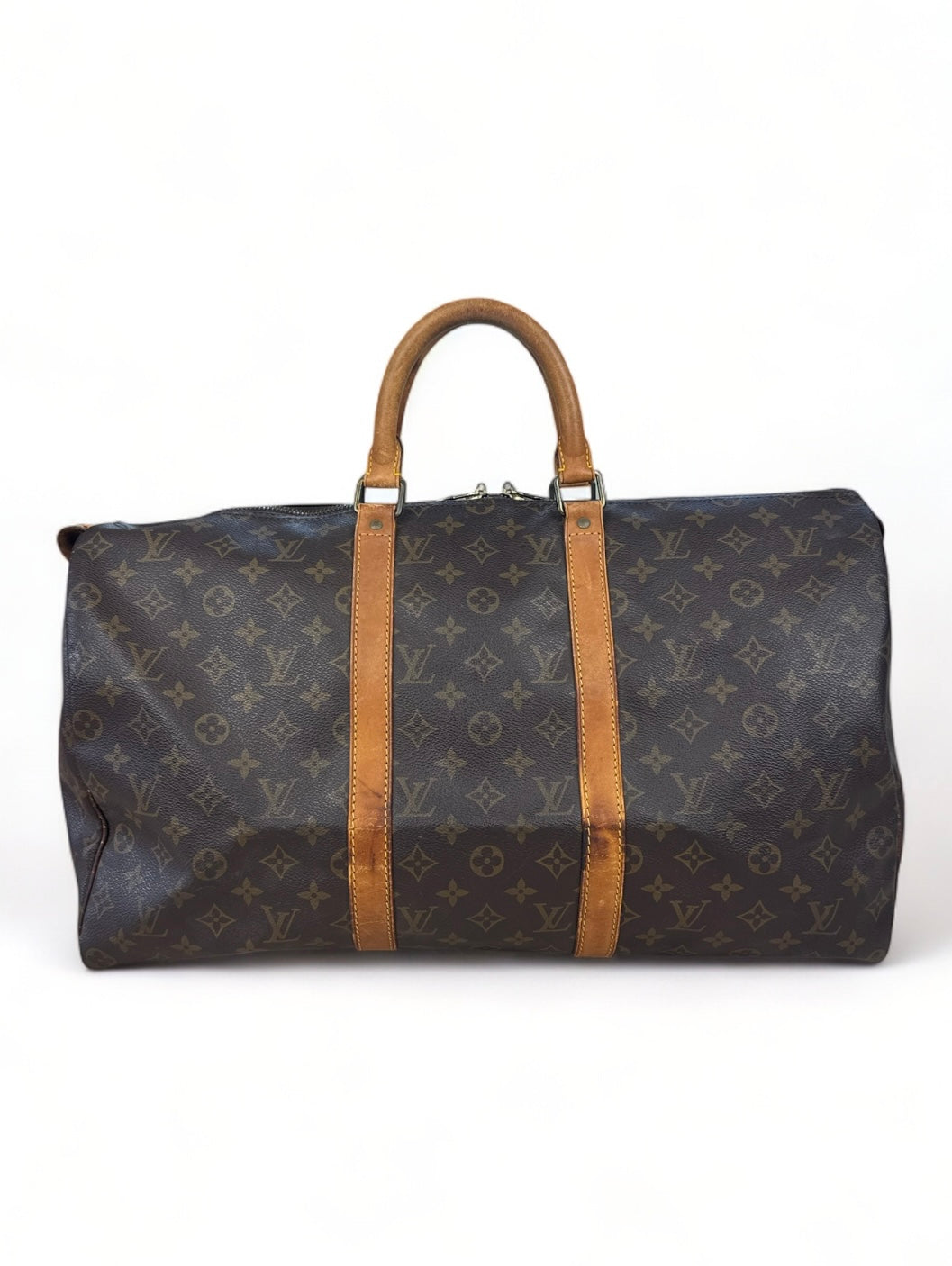 Louis Vuitton Keepall 50 Reisetasche Weekender Tasche Monogram Braun