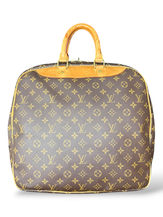 Louis Vuitton Sac Evasion Reisetasche Weekender Tasche Monogram Braun